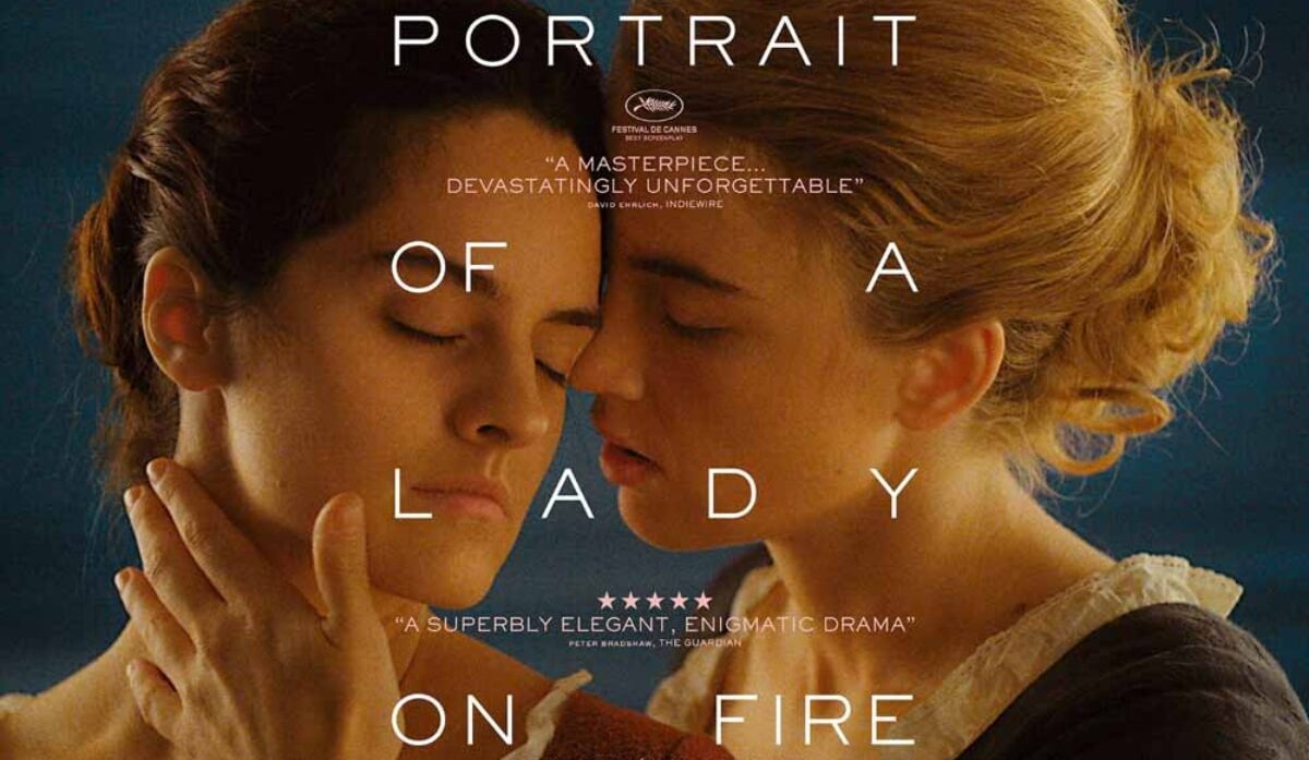 Portrait of a Lady on Fire movie poster.